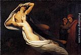 Ary Scheffer The Ghosts of Paolo and Francesca Appear to Dante and Virgil painting